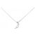 Autre Marque Collana con Diamanti Pt900/Pt850 Argento