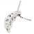 Autre Marque Collana con Diamanti Pt900/Pt850 Argento - vista 4