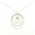Autre Marque Collana Fiore in Diamanti Au750 D'oro
