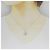 Autre Marque Collana Pesce in Oro Bianco Au750 e Diamanti Argento - vista 6