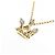 Autre Marque Collana Crown in Diamante Au750 D'oro - vista 3
