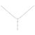 Autre Marque Collana in oro bianco Au750 e diamanti Argento