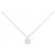 Autre Marque Collana in platino Pt900/Pt850 e diamante Argento