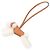 Accessorio Buddy Charm Gold Hermès Marrone Bianco