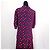 Pierre Balmain Set Vintage Gonna e Camicetta in Seta a Pois Rossi Rosso Blu scuro - vista 6
