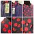 Pierre Balmain Set Vintage Gonna e Camicetta in Seta a Pois Rossi Rosso Blu scuro - vista 8