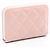 Cartera redonda Chanel Matelassé Coco Mark Star Rosa - vista 2