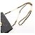 Borsa a tracolla Chanel in pelle matelassé nera Nero - vista 7