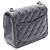 Borsa a Spalla Chanel Mini Matelassé Nero - vista 2