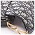 Mini borsa Saddle Christian Dior Beige Blu navy - vista 6