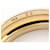 Bague anneau en or jaune 18K avec diamant Yves Saint Laurent Doré  - vue 4