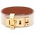Hermès Hermes Collier de Chien 24 Bracciale Accessorio D'oro Crudo