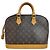 Borsa Louis Vuitton Alma Monogram Canvas PM Marrone
