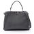 Fendi Peekaboo Regular Selleria 2-Way Handtasche Braun