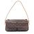 Borsa a Spalla Louis Vuitton Vivacite MM Monogram Marrone Monogramma