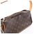 Borsa a Spalla Louis Vuitton Vivacite MM Monogram Marrone Monogramma - vista 10