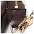 Borsa 2-Way Louis Vuitton Eva Damier Ebene Marrone - vista 4