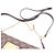 Borsa 2-Way Louis Vuitton Eva Damier Ebene Marrone - vista 7