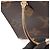 Borsa Tote 2-Way Louis Vuitton OnTheGo MM Monogram Giant Reverse Marrone Beige - vista 9