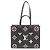 Borsa Tote Louis Vuitton OnTheGo MM Bicolor Nero Beige