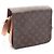 Bolsa de Ombro Louis Vuitton Monogram Cartouchiere MM Marrom Monograma - vista 2
