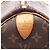 Borsa Boston Louis Vuitton Keepall 50 Marrone Monogramma - vista 4