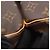 Borsa Boston Louis Vuitton Keepall 50 Marrone Monogramma - vista 8