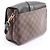 Borsa a tracolla Louis Vuitton Clapton Marrone Nero Damier ebene - vista 2