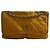 Borsa Chanel Natural Beauty Flap in nubuck giallo