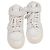 Saint Laurent Lax Leder-Sneaker Weiß