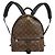Zaino Louis Vuitton Palm Springs Monogram Canvas MM Marrone