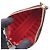 Louis Vuitton Mini Pochette Accessoires Marrone Rosso Damier ebene - vista 3