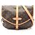 Borsa a Spalla Louis Vuitton Saumur MM Marrone