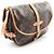 Borsa a Spalla Louis Vuitton Saumur MM Marrone - vista 2