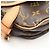 Borsa a Spalla Louis Vuitton Saumur MM Marrone - vista 8