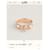 Anello Hermès Collier de Chien in oro rosa D'oro  - vista 3