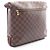 Borsa a Spalla Louis Vuitton Brooklyn MM Damier Ebene Marrone - vista 2