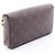 Pochette Felicie Monogram Louis Vuitton Borsa a Spalla Marrone Fuschia - vista 2