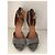 Sandali Givenchy Shark Lock Scamosciati Grigio - vista 2