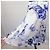 Roberto Cavalli Floral Midi Skirt - Garden Party Style White Blue - view 5