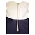 Vestito Skater Color Block Ted Baker - Crema e Blu Navy Bianco Blu scuro - vista 9
