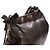 Marni Borsa Hobo Zip Around - Pelle Craquelé Nera Nero - vista 12