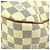 Borsa Louis Vuitton Galliera Damier PM Bianco - vista 7