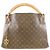 Borsa a Spalla Louis Vuitton Monogram Artsy MM Marrone