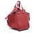 Borsa a mano in pelle Loewe Hammock Small 2-Way Rosso - vista 2