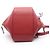 Borsa a mano in pelle Loewe Hammock Small 2-Way Rosso - vista 9
