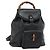 Gucci Vintage Bamboo Leather Mini Nero