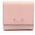 Gucci Horsebit Bi-fold Wallet aus rosa Leder Pink