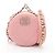 Borsa a tracolla 2-way Chanel 19 Matelassé Round Mini Rosa