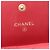 Chanel CC Filigree Matelassé Bi-fold Wallet Rot - Ansicht 4